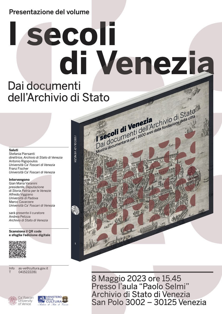Presentazione del volume I secoli di Venezia